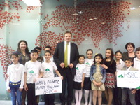 CAREER DAY FOR ELEMENTARY SCHOOL STUDENTS AT HSBC BANK